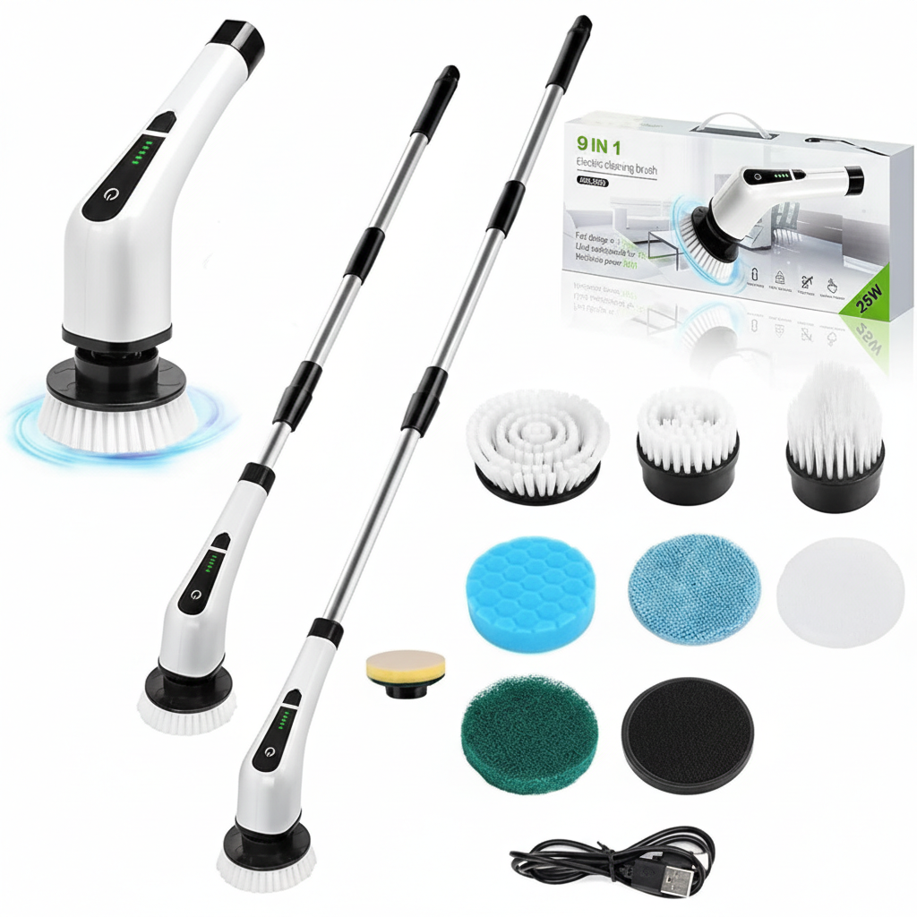 GharSaaf™ Electric Spin Scrubber
