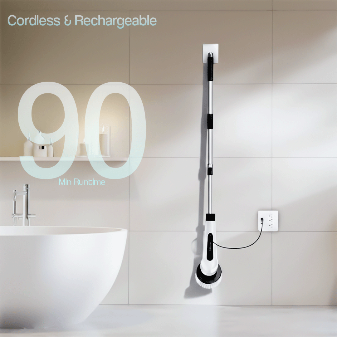 GharSaaf™ Electric Spin Scrubber